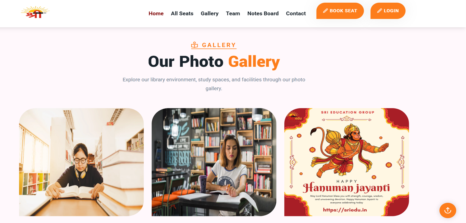 Library Management Website