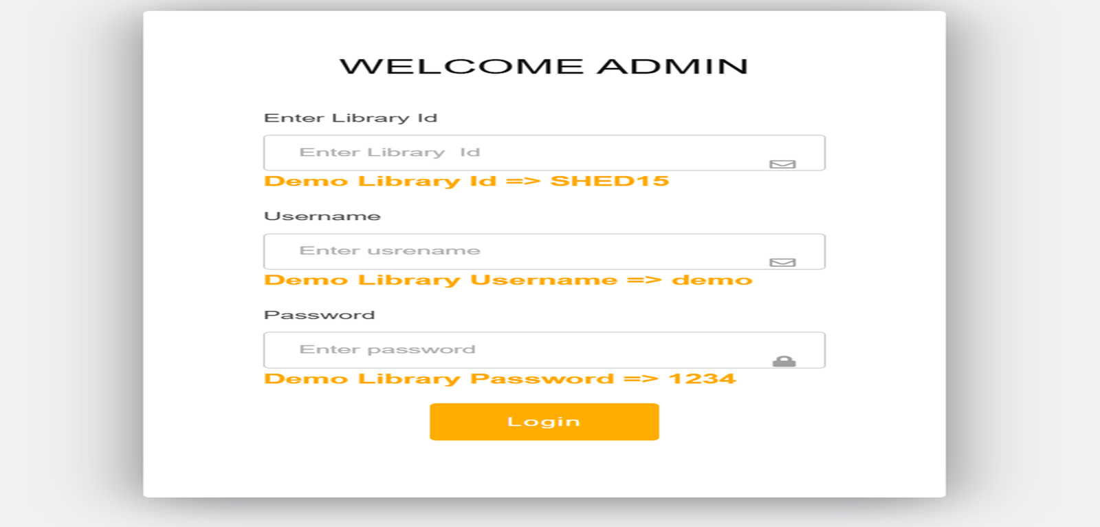 Library Management Website