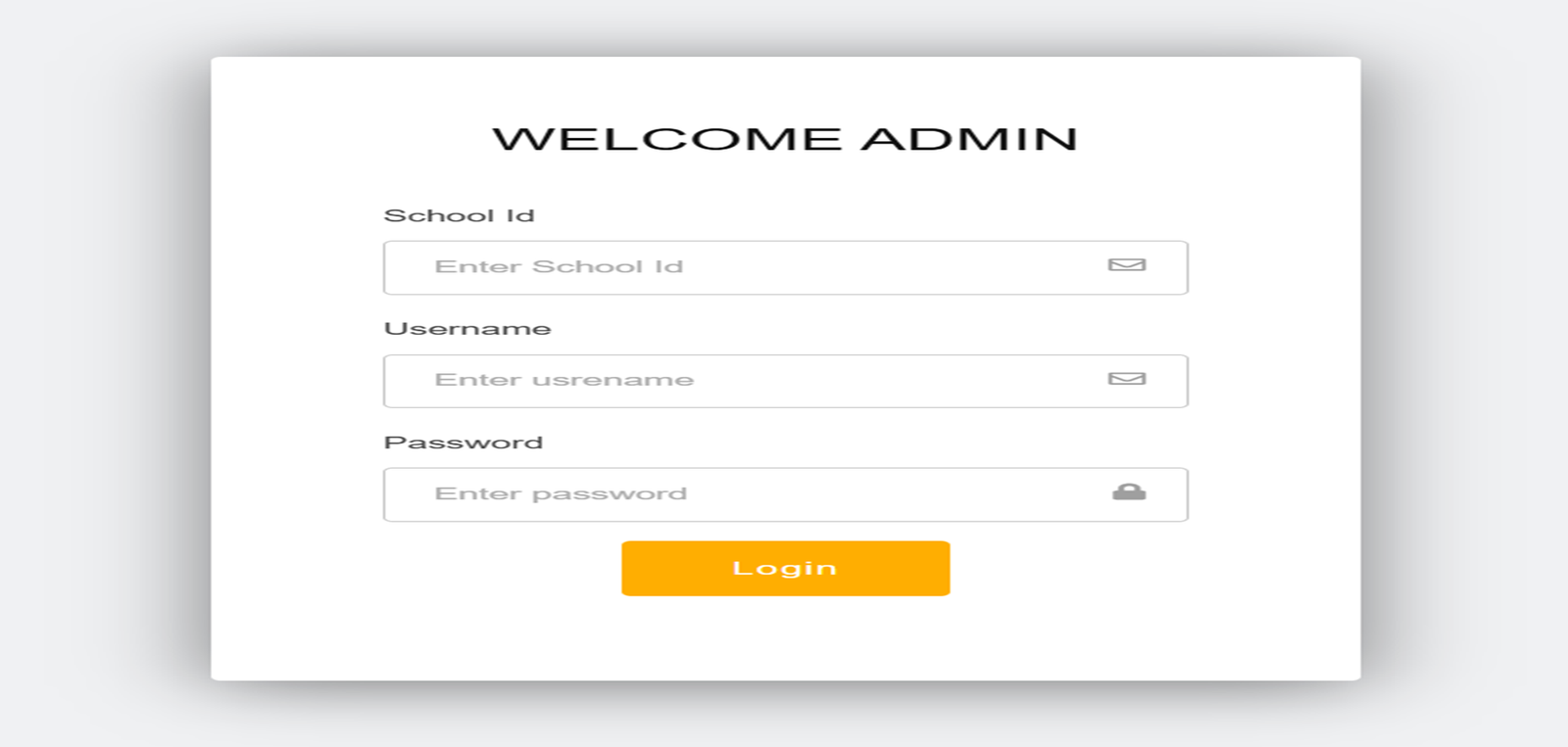 School Management Website